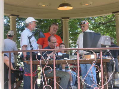 The Warren Mayor Making A QSO