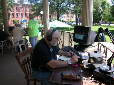Making QSO's - Sherman / KC8YHJ